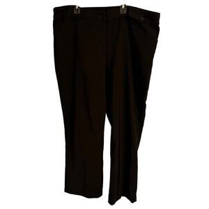 Bella core black trousers womens size 20